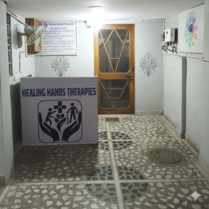 Clinic reception area