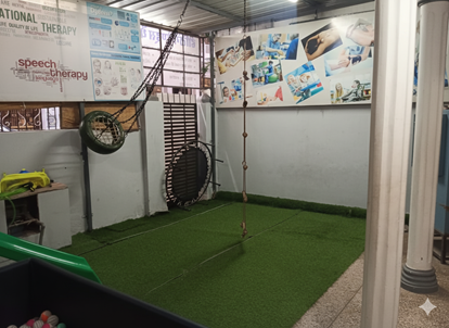 Child therapy play area